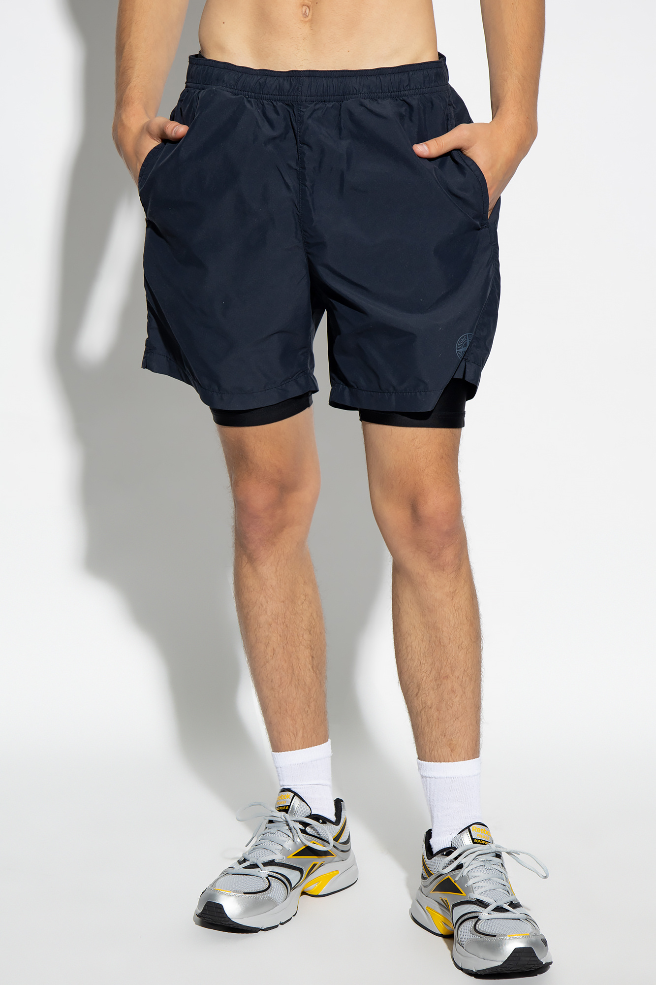 Stone island clearance track shorts